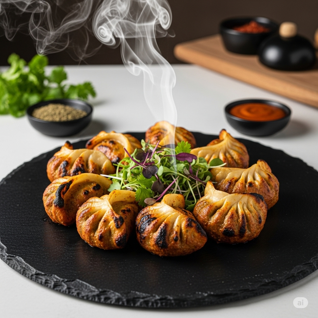 Paneer Tandoori Momos